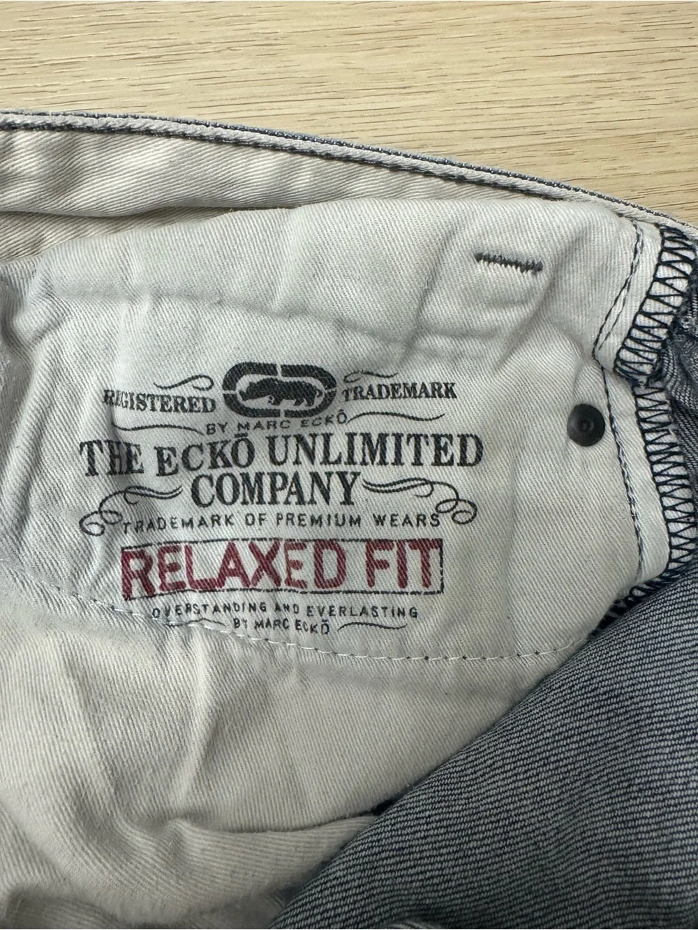 Ecko Unltd Y2K Baggy Relaxed Fit Jeans Size 30